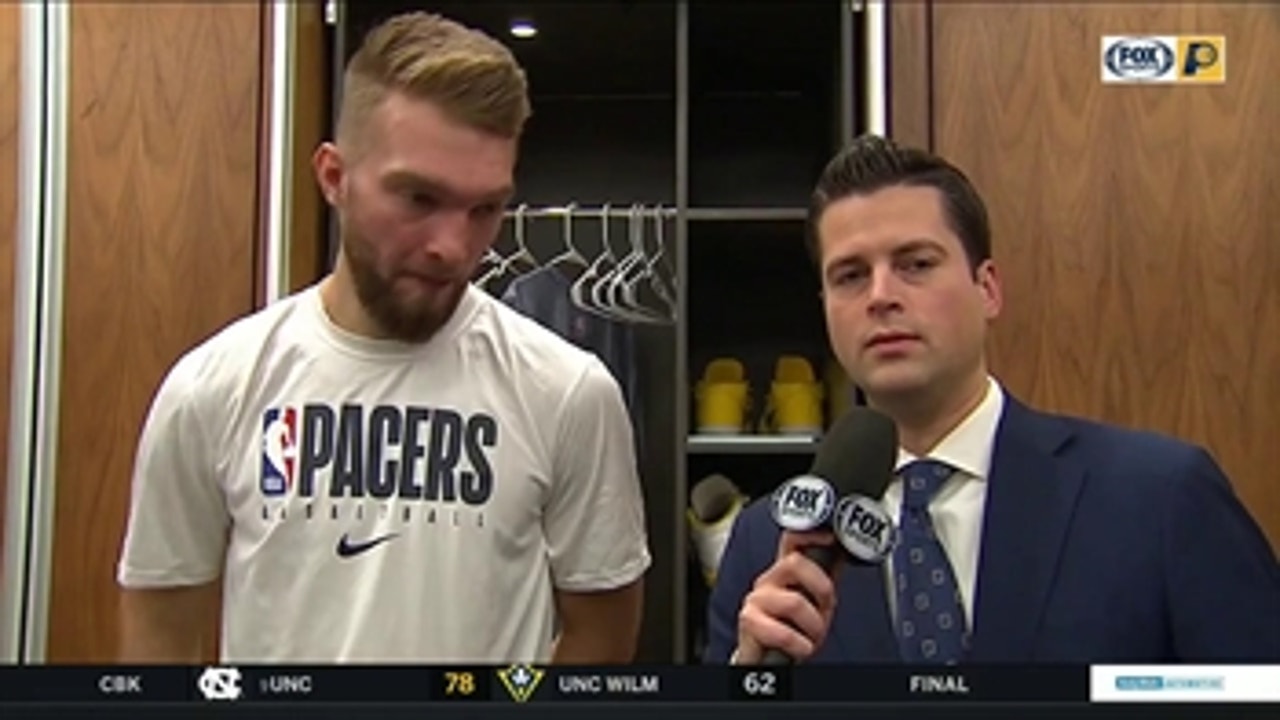 Sabonis: 'Two games in a row, the bench has...helped us bring that lead back'