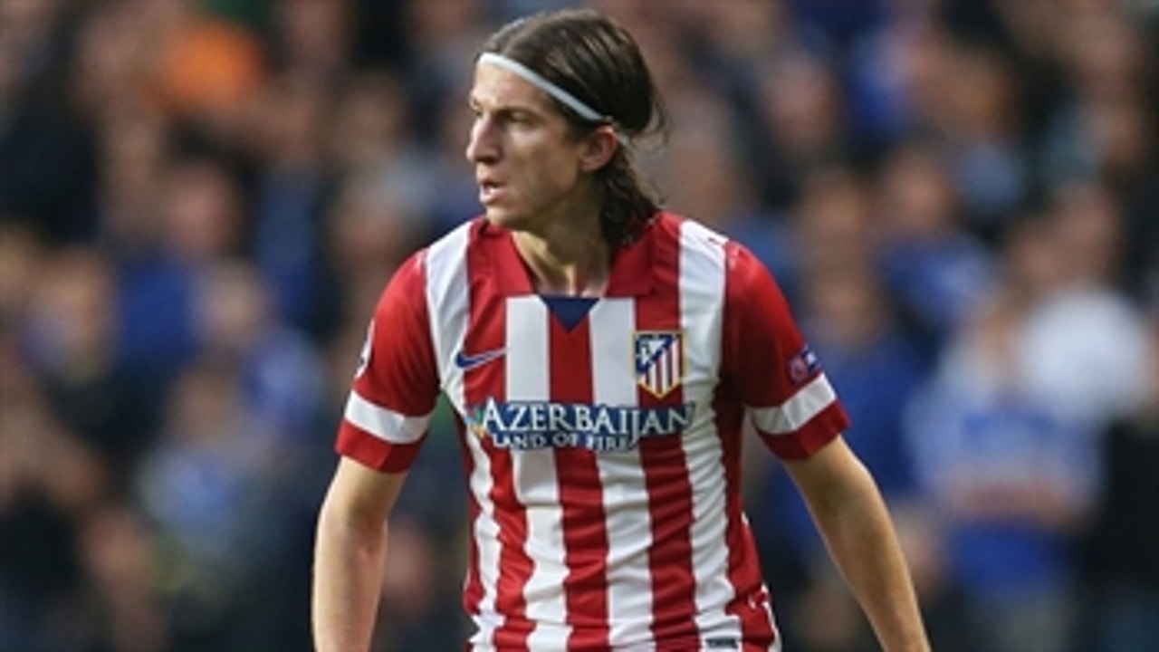 Filipe Luis completes transfer move to Chelsea from Atletico