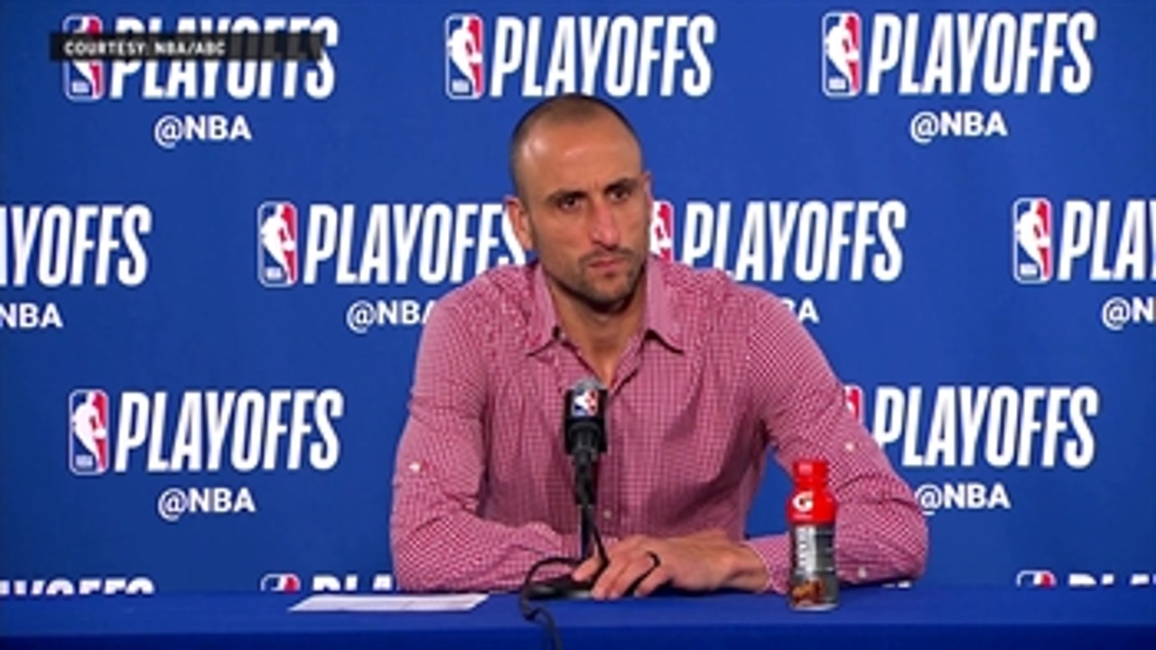 Manu Ginobili on Spurs loss in Game 1 ' Spurs at Warriors