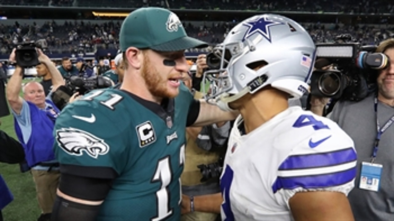 Colin Cowherd: Handling of Wentz contract will give Eagles advantage over Cowboys for next decade