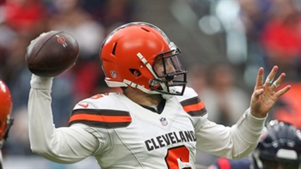Skip Bayless says Baker Mayfield deserves a B+ in loss to the Texans