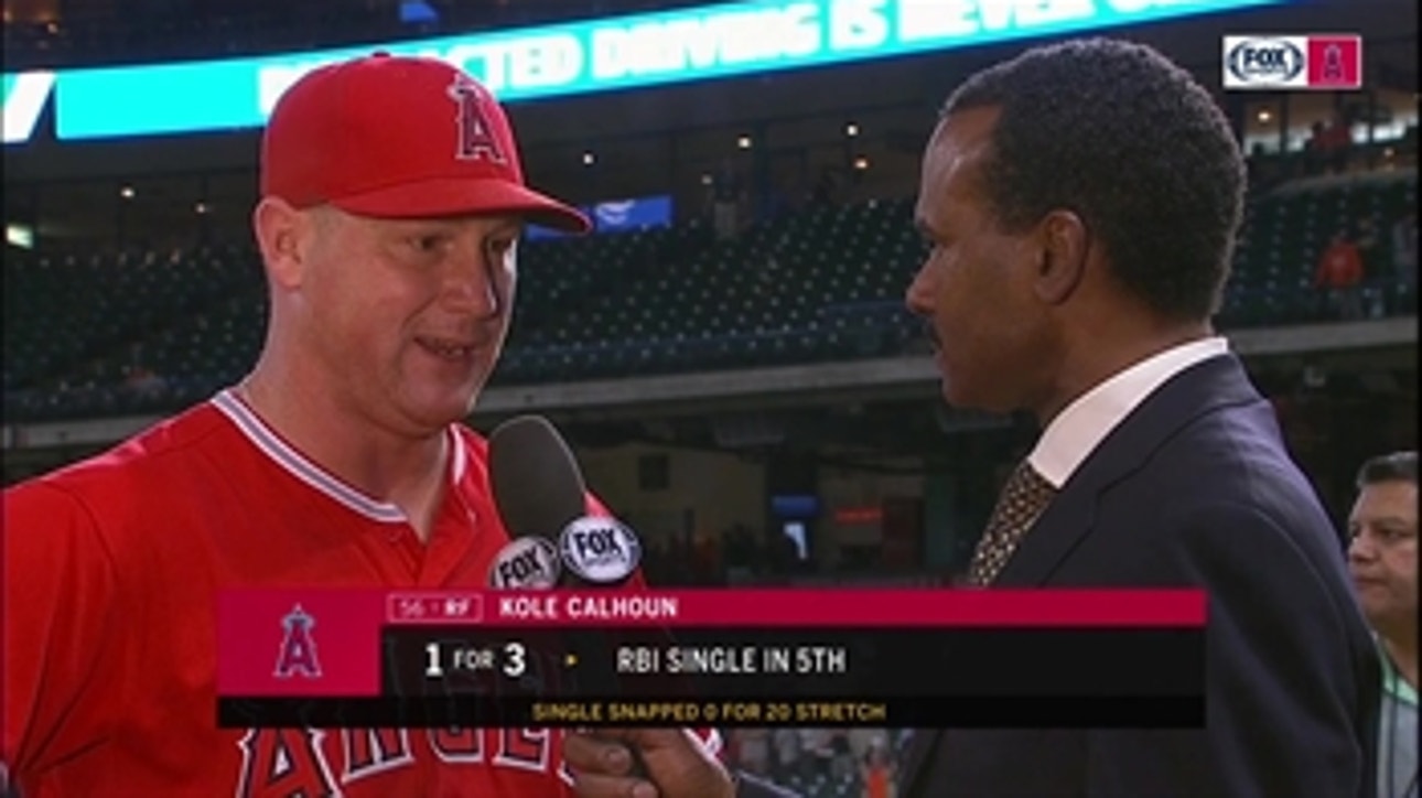 Kole Calhoun and Angels get big win over Astros