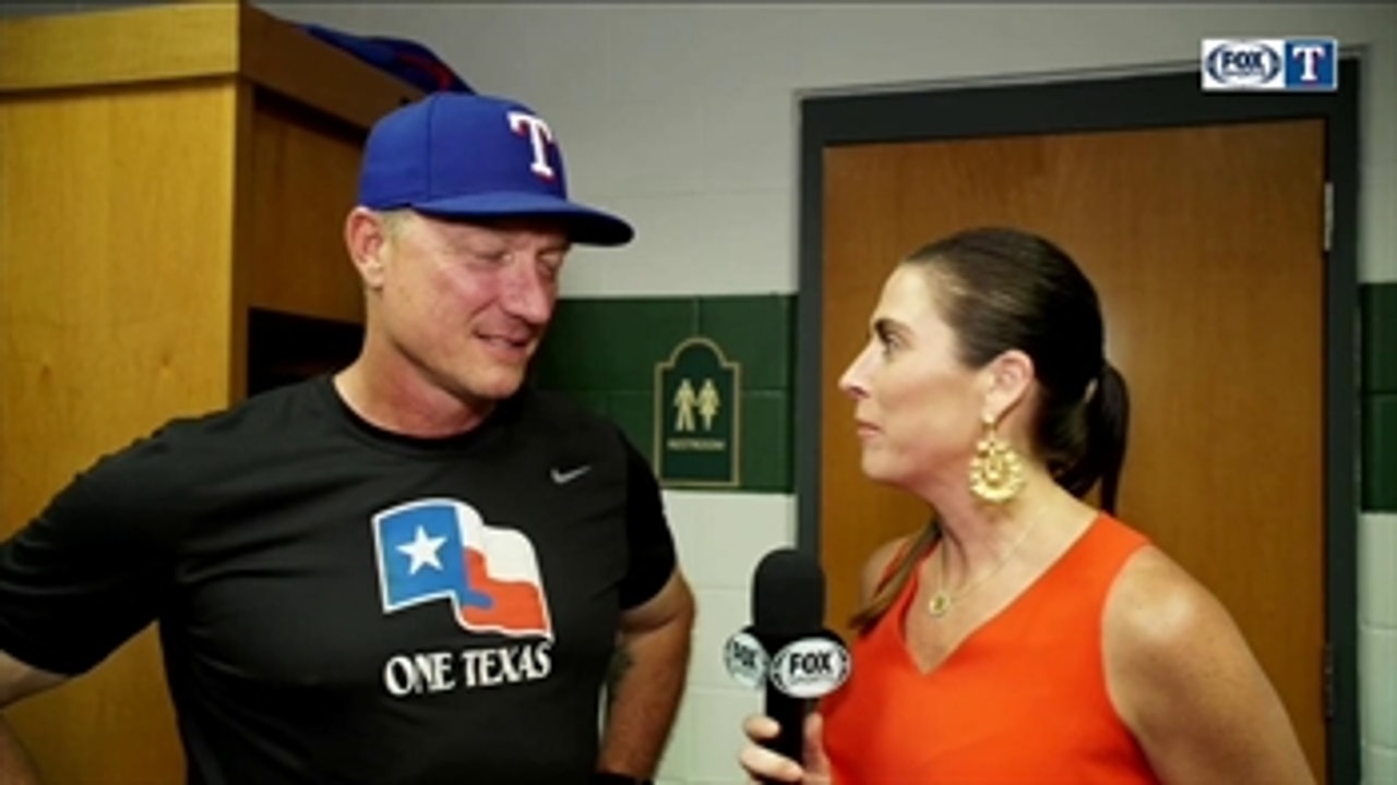 Jeff Banister, Rangers happy after 1-0 shutout over Astros