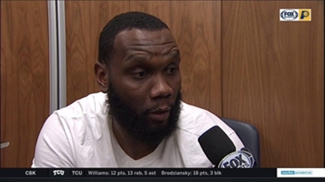 Al Jefferson could tell that Lance Stephenson was in the zone against 76ers