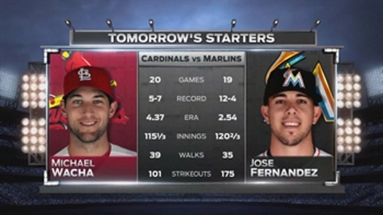 Marlins conclude home stand with four games vs. Cardinals