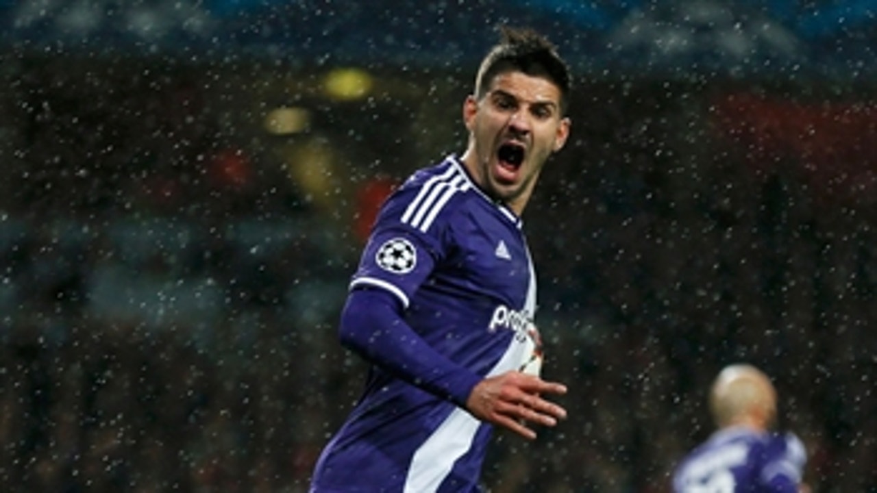 Anderlecht grab late equalizer against Arsenal