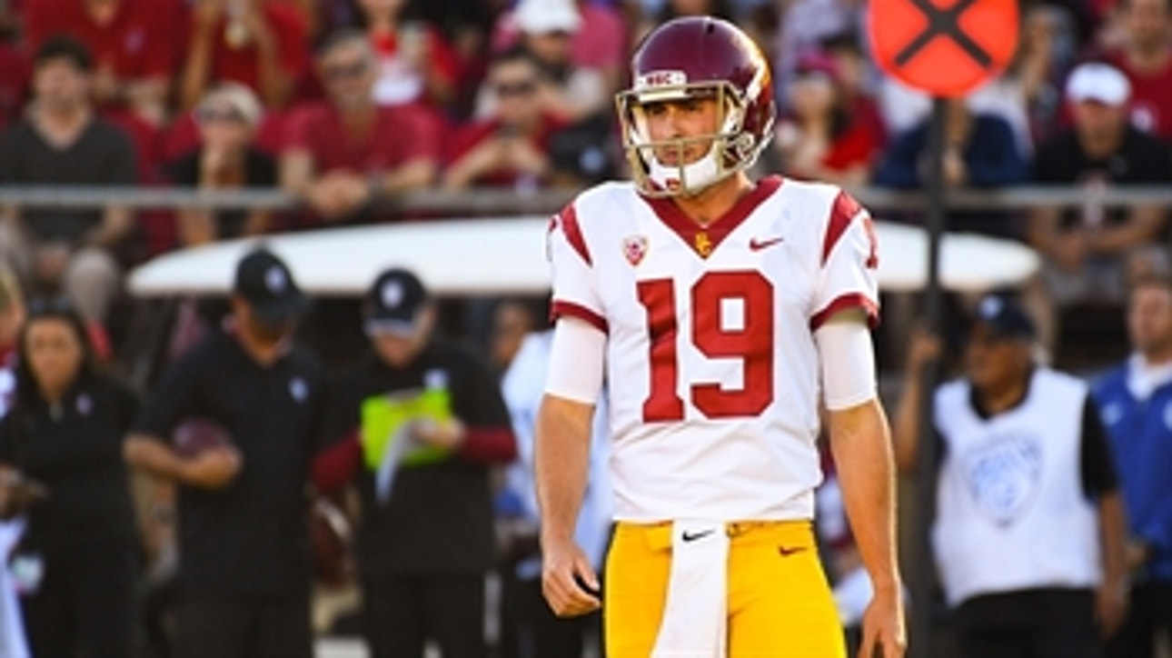 USC third-string QB Matt Fink dazzles with second TD pass of first quarter