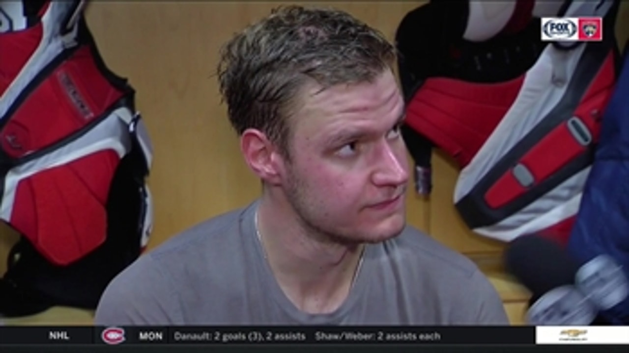 Aleksander Barkov: It's hard to lose these types of game