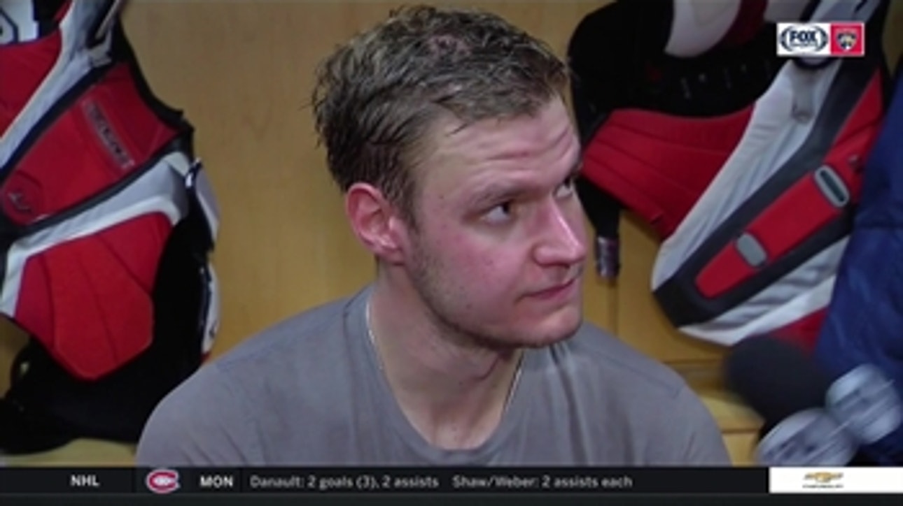 Aleksander Barkov: It's hard to lose these types of game