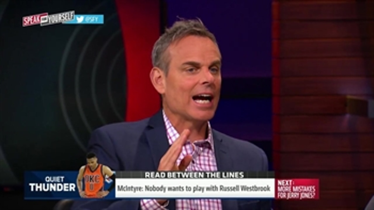 Nobody wants to play with selfish Russell Westbrook - 'Speak for Yourself'