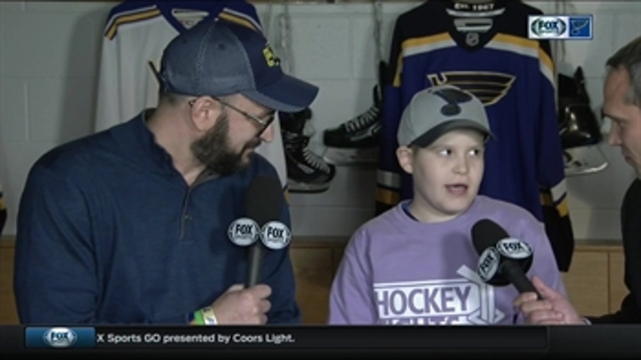 Shattenkirk befriends 11-year-old fighting acute leukemia