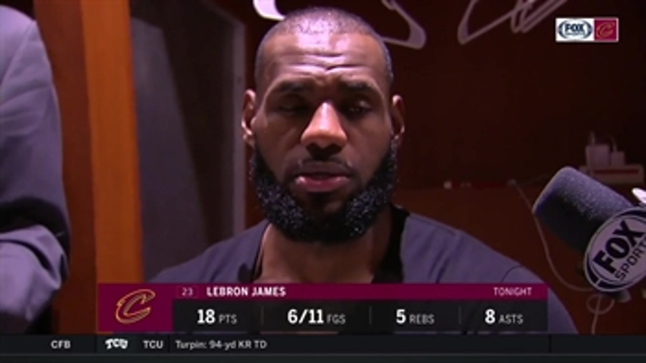 LeBron James has positives and negatives to the Cavs start