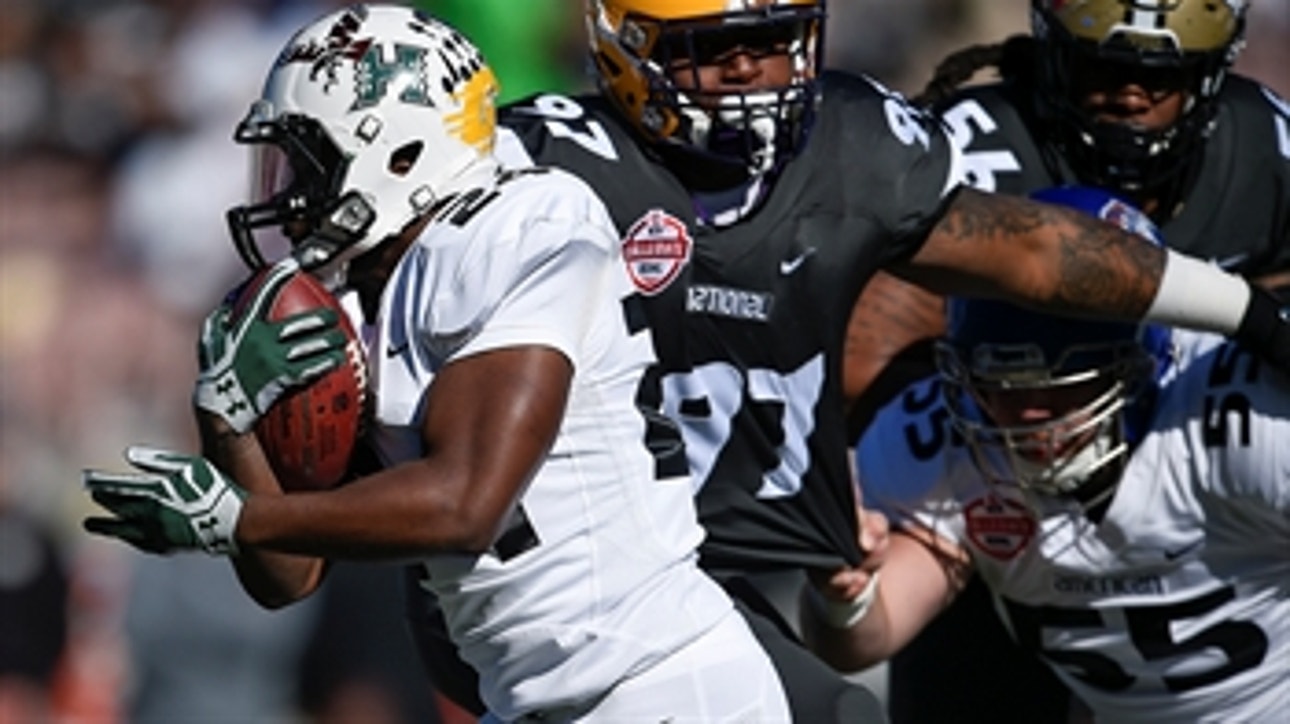 NFL prospects square off in the NFLPA Collegiate Bowl