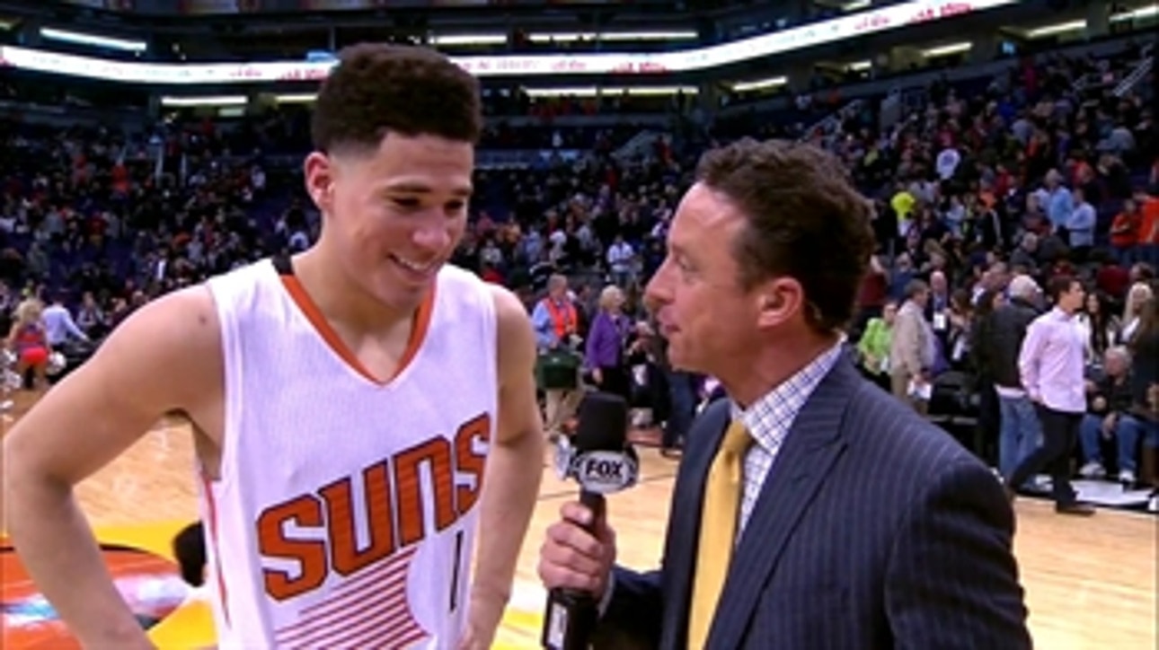Booker posts first career double-double