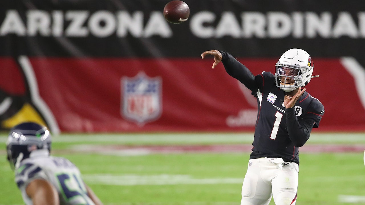 Brandon Marshall reacts to Kyler Murray's Cardinals defeating Russell Wilson's Seahawks in WK 7 | FIRST THINGS FIRST