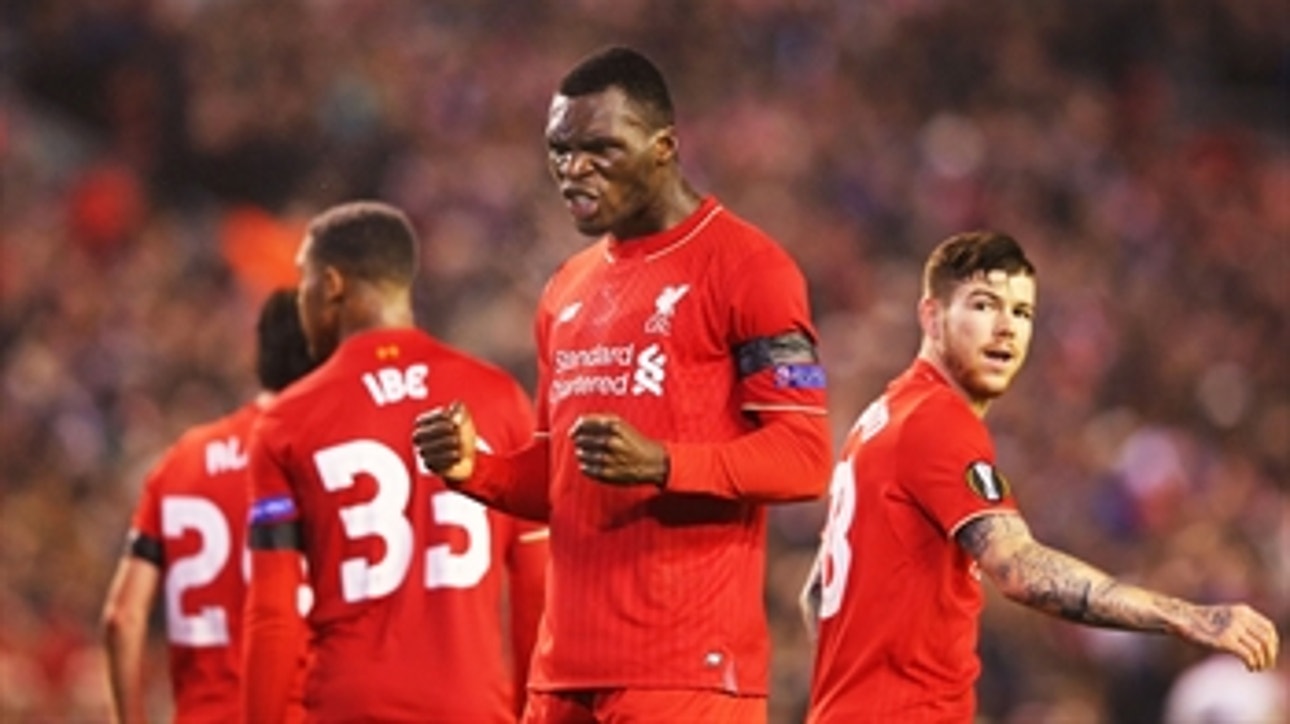 Benteke goal puts Liverpool in front of Bordeaux ' 2015-16 UEFA Europa League Highlights