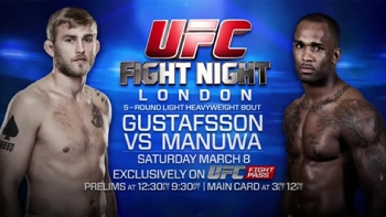 Fight Night London: Gustafsson vs Manuwa Preview