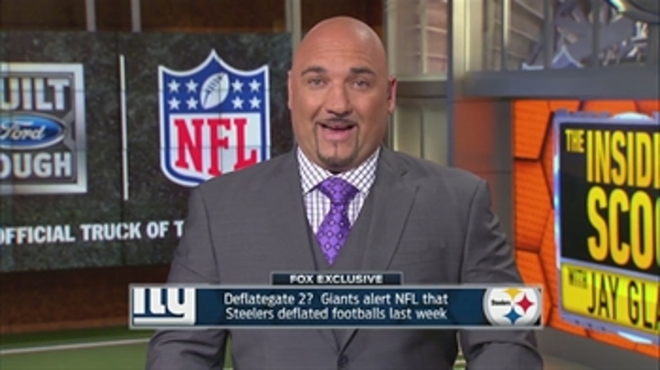 Deflategate 2? Giants alert NFL of Steelers' deflated footballs | FOX NFL SUNDAY
