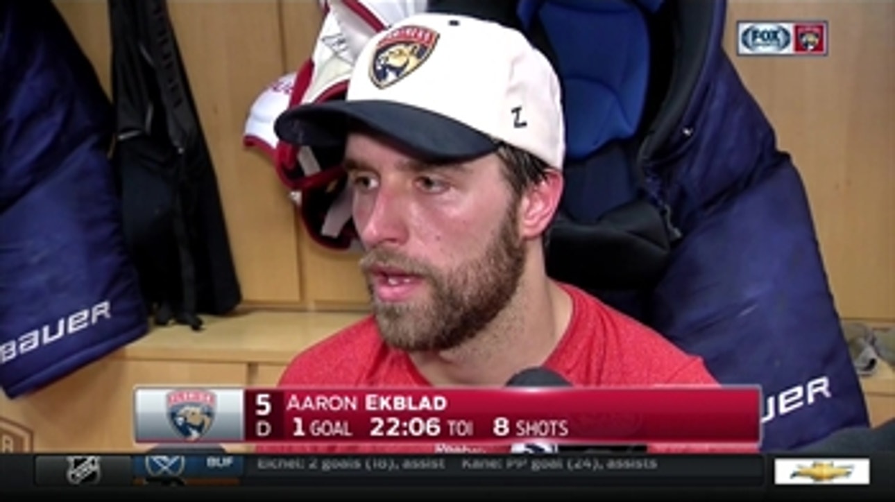 Aaron Ekblad: 'We've got to find a way to stay positive'