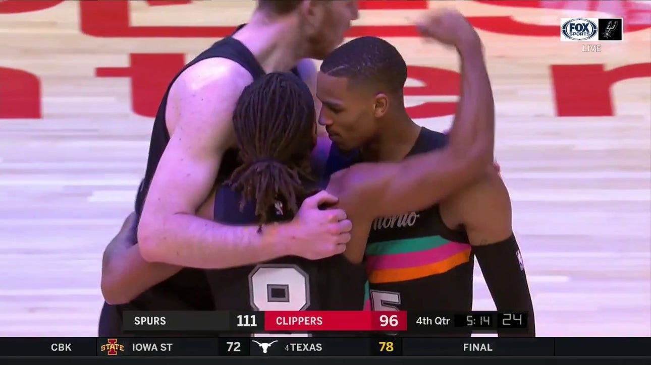 HIGHLIGHTS: Patty Mills hits 8th three-pointer vs Clippers