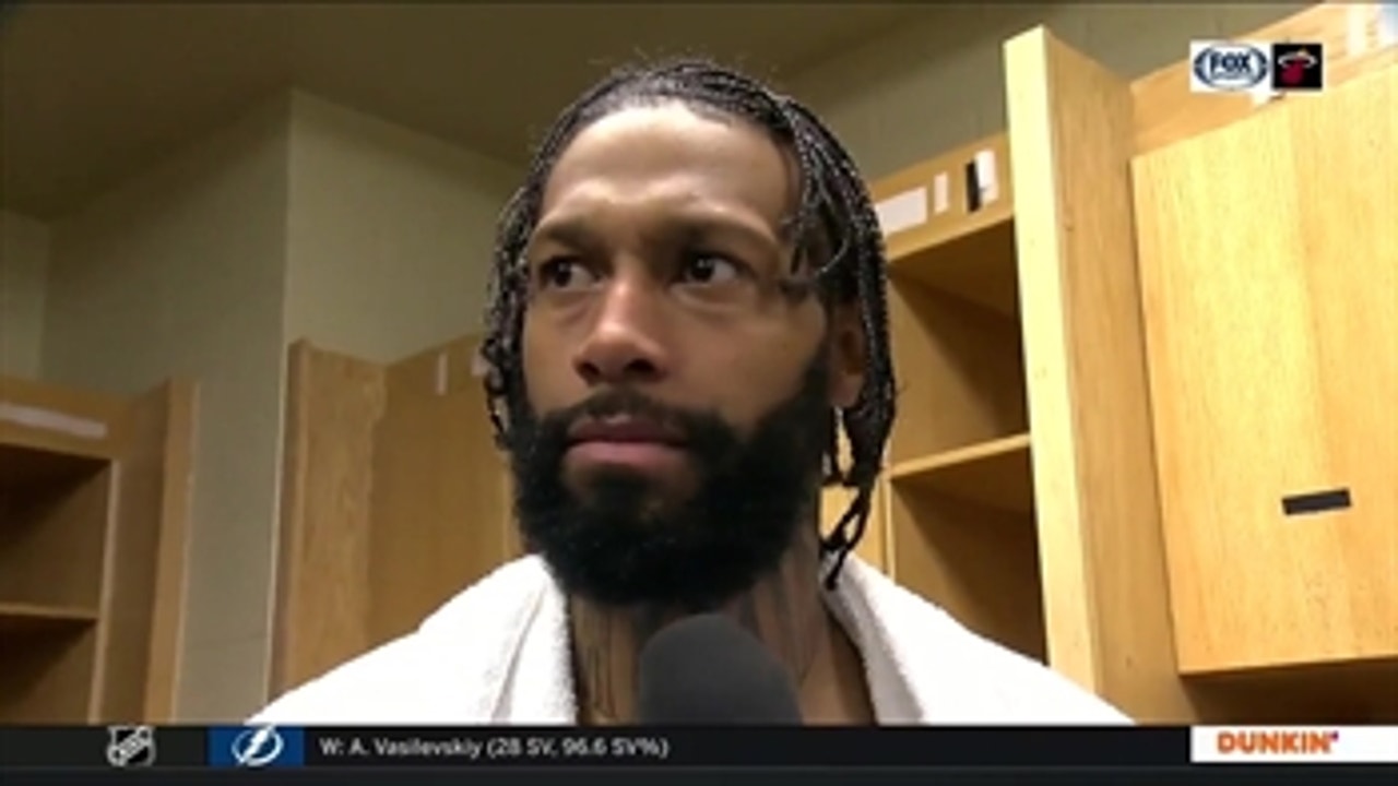 James Johnson: 'I think we're finally starting to get over the hump of finishing games'