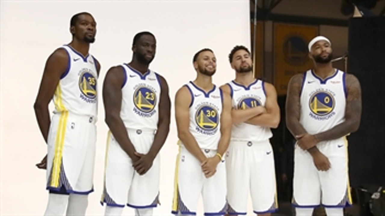 Nick Wright thinks it’s a 50/50 chance Kevin Durant stays with the Warriors beyond this season