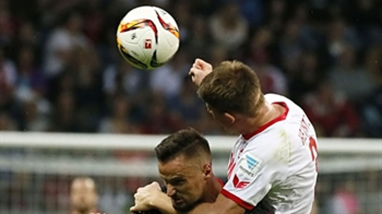 Heintz pulls another one back for FC Koln versus Frankfurt - 2015-16 Bundesliga Highlights