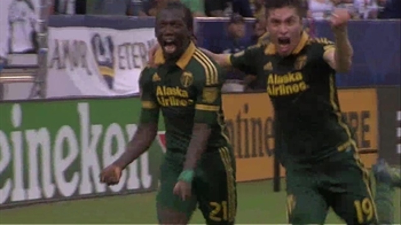 Chara gives Portland  3-1 lead over LA Galaxy ' 2015 MLS Highlights