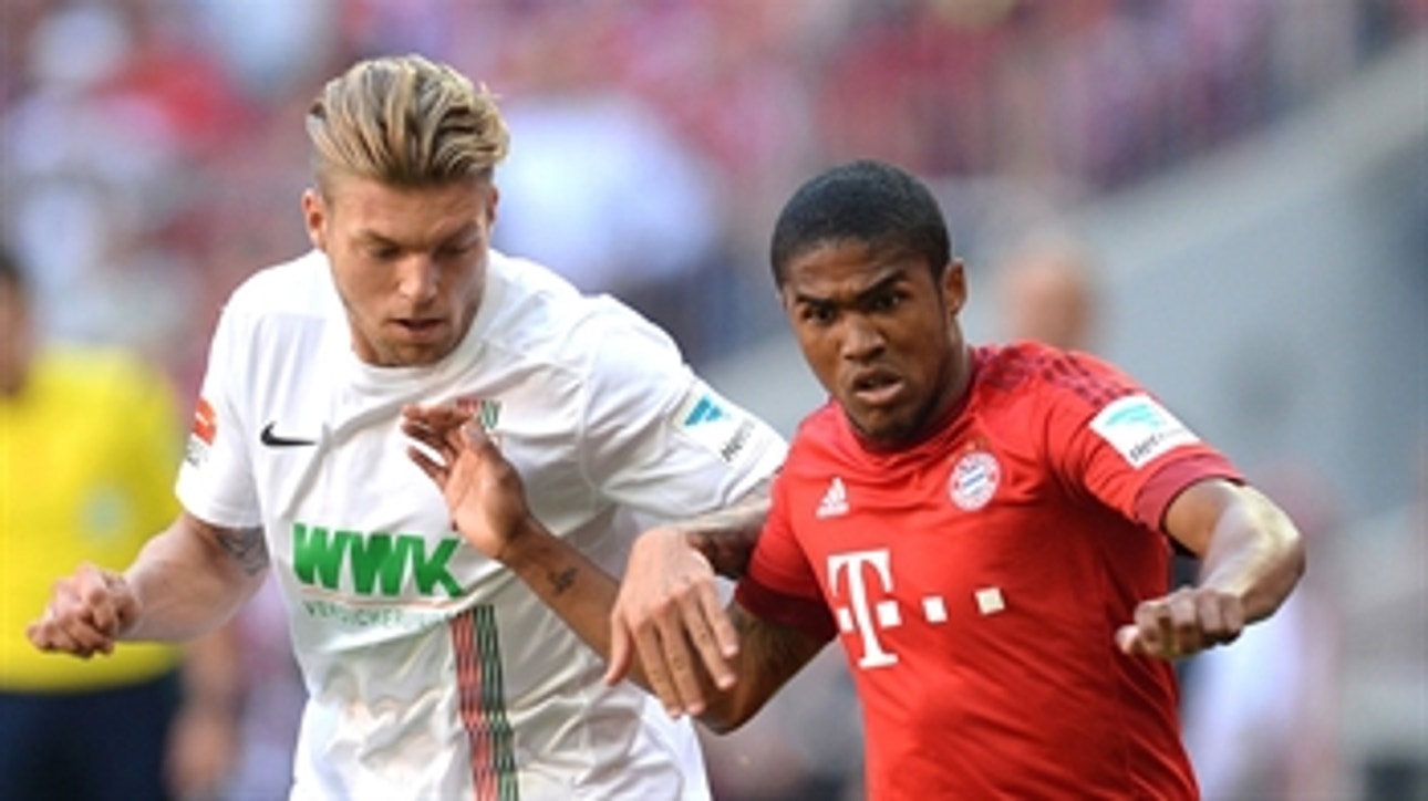 Bayern Munich vs. FC Augsbug - 2015-16 Bundesliga Highlights
