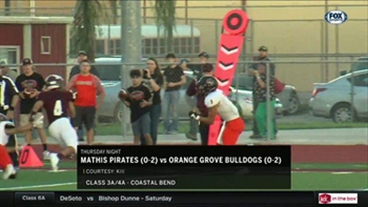 HIGHLIGHTS: Mathis vs. Orange Grove ' High School Scoreboard Live