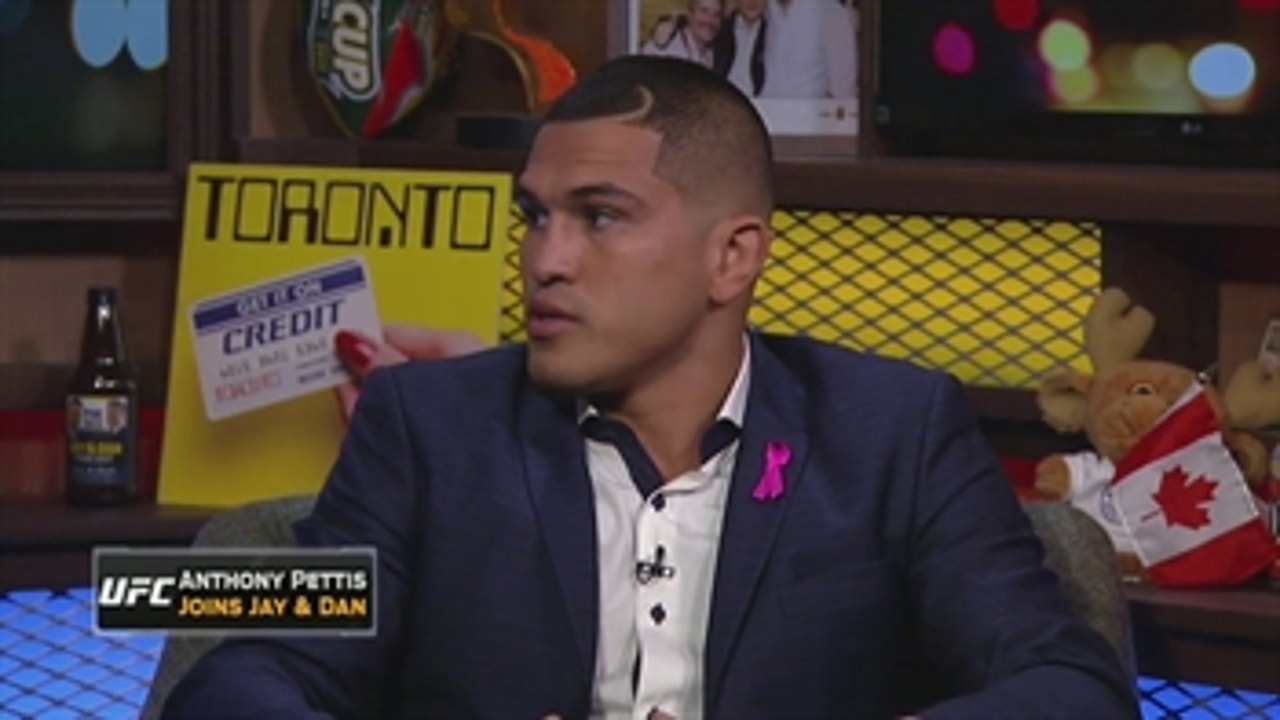 Anthony 'Showtime' Pettis previews upcoming fights on FOX Sports Live