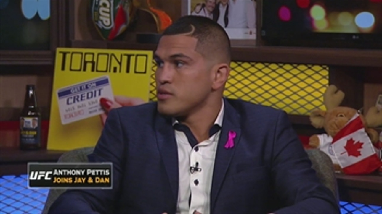 Anthony 'Showtime' Pettis previews upcoming fights on FOX Sports Live