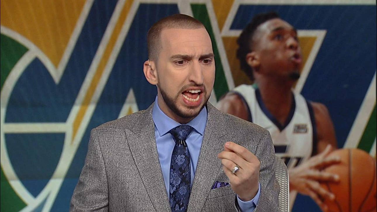 Nick Wright on how Jazz' Donovan Mitchell just joined Michael Jordan and Kareem ' FIRST THINGS FIRST