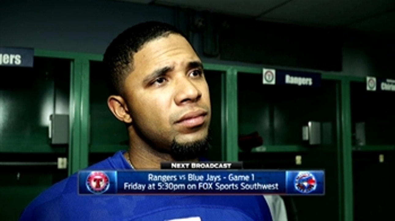 Elvis Andrus: 'Cannot take anything for granted'