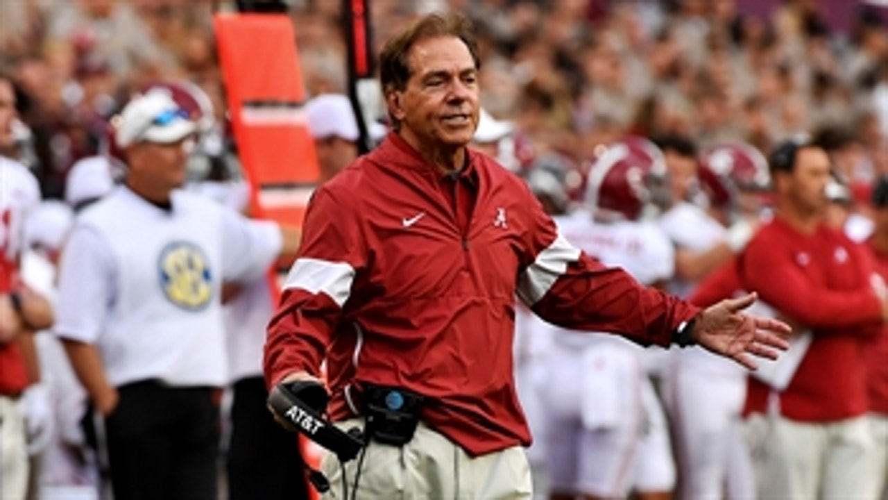 Colin Cowherd lists 7 reasons why Nick Saban's historic run at Alabama could be coming to an end