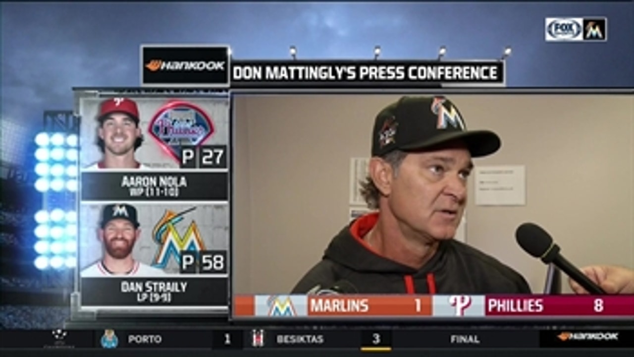 Don Mattingly: We didn't do many things well tonight
