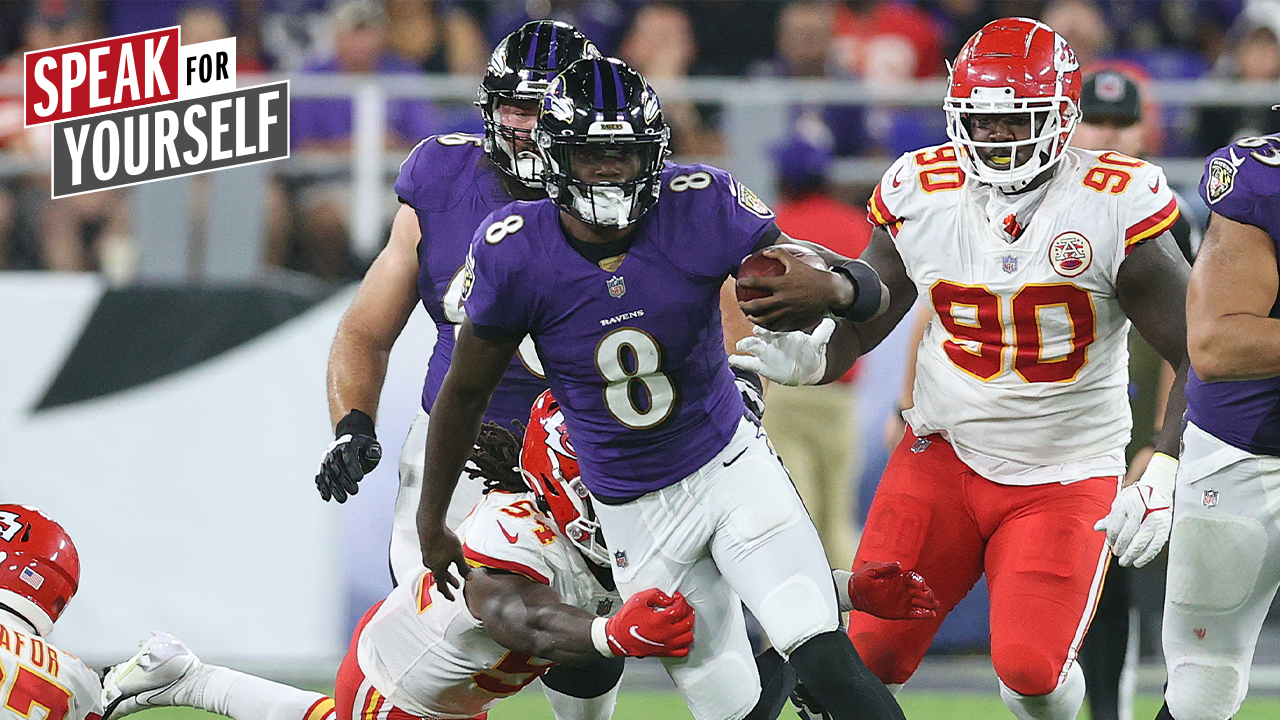 Marcellus Wiley: Lamar Jackson and the Ravens have caught up to the Kansas City Chiefs I SPEAK FOR YOURSELF
