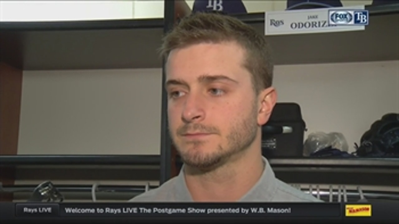 Jake Odorizzi says everything felt great after the 1st inning