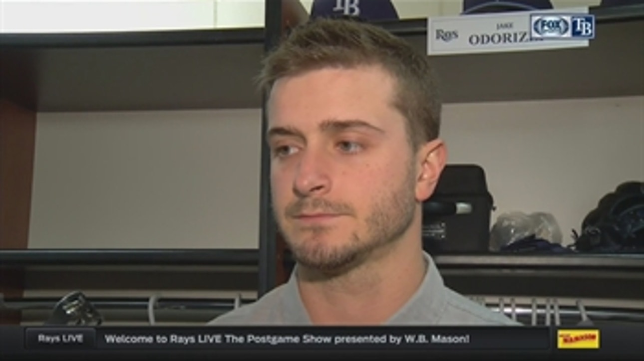 Jake Odorizzi says everything felt great after the 1st inning