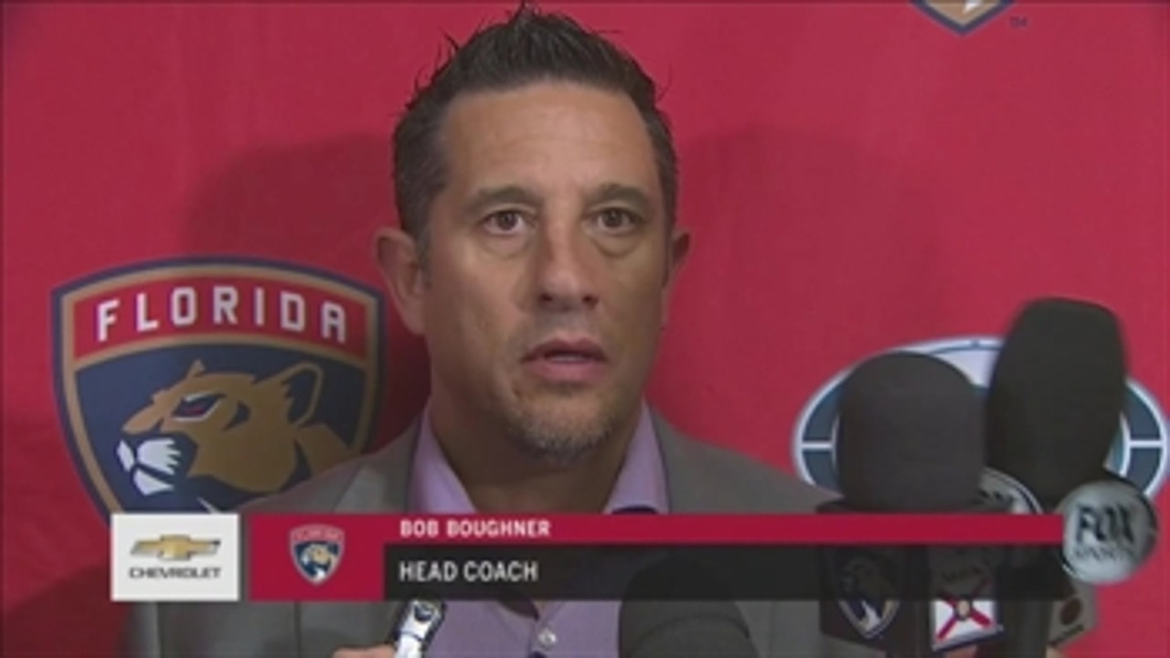 Bob Boughner: If you work hard, good things tend to happen