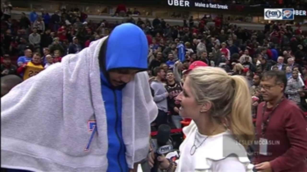 Carmelo Anthony, Thunder top Bulls with 101-69 win