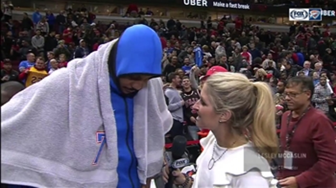 Carmelo Anthony, Thunder top Bulls with 101-69 win