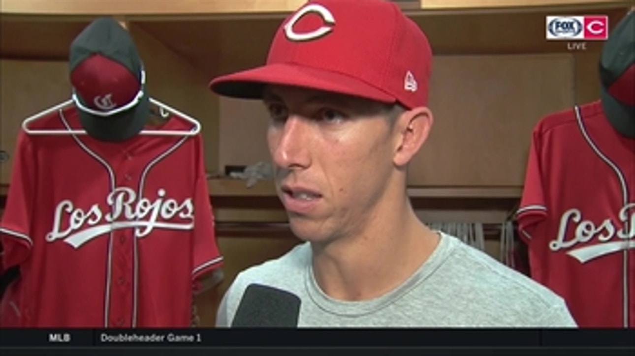 Michael Lorenzen will use his start against the Pirates as a learning experience