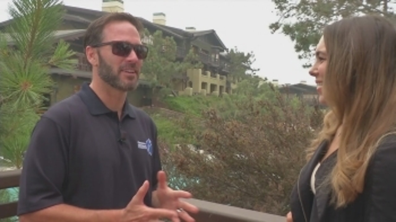Jimmie Johnson on his 'terrible' golf game ahead of this weekend's race