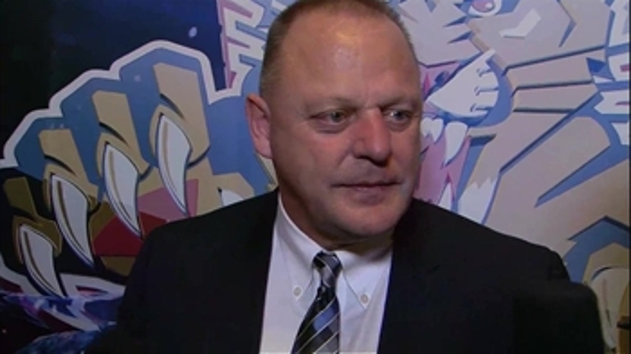 Panthers coach Gerard Gallant on game, trades