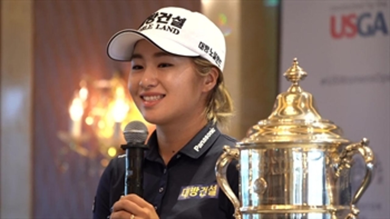 Joyful Korean Homecoming for 2019 U.S. Women's Open Champion
