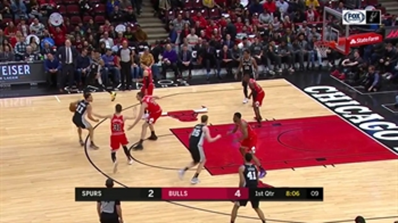 HIGHLIGHTS: Trey Lyles knocks down the Triple in the 1st