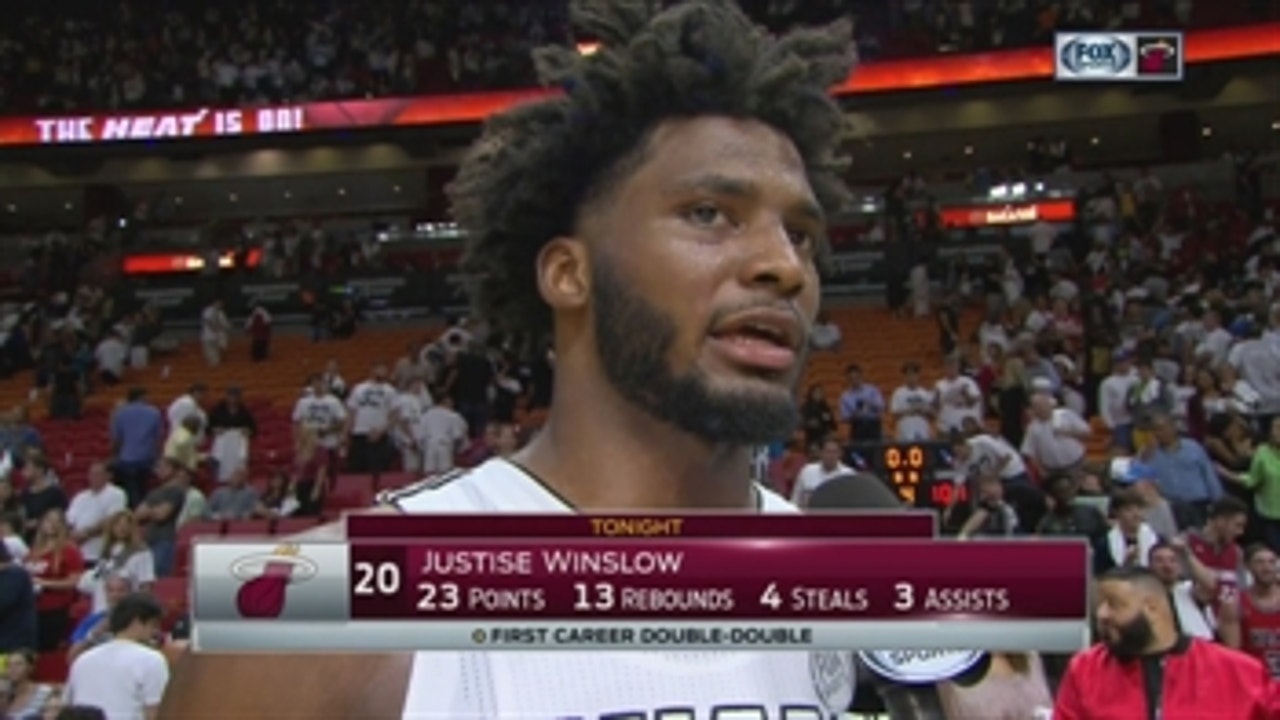Justise Winslow says Heat lived up to their standards in 2nd half
