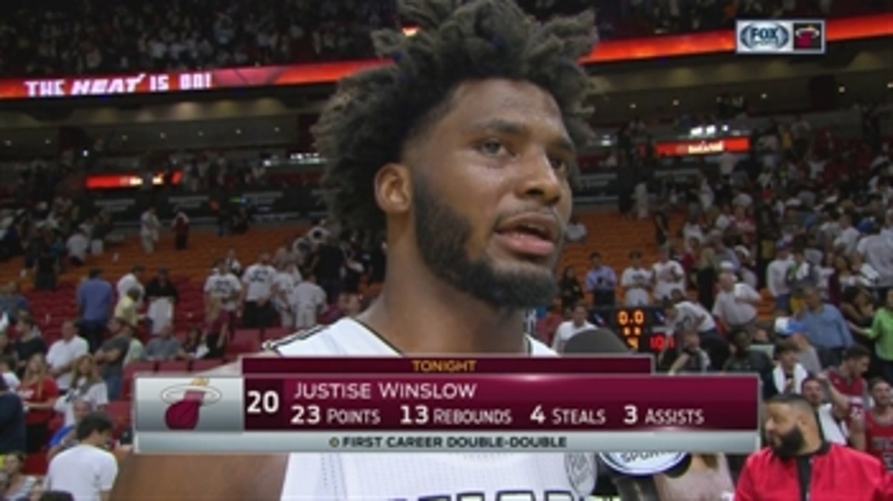 Justise Winslow says Heat lived up to their standards in 2nd half