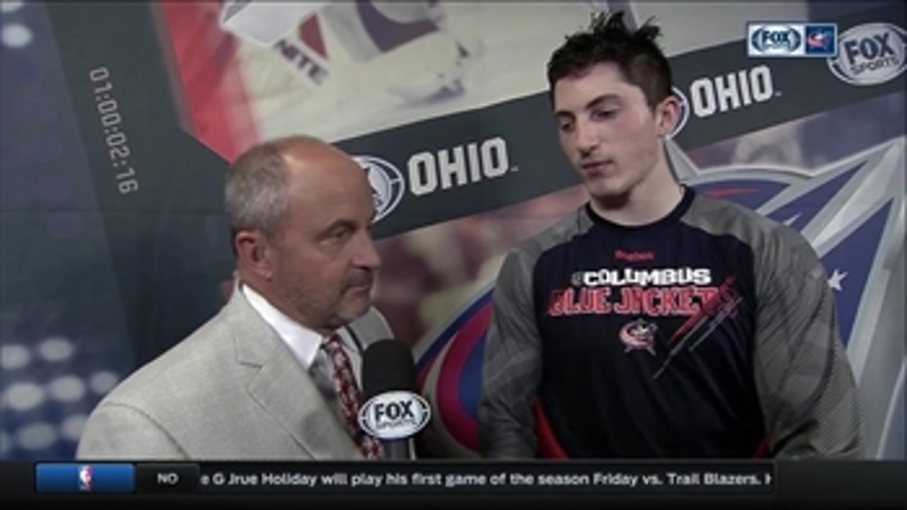 Werenski on bow and arrow cele: 'You won't see it too much'